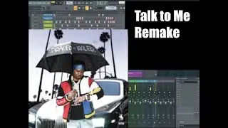 Drakeo the Ruler feat Drake -- Talk to Me Instrumental Remake FL Studio Tutorial (Free FLP)