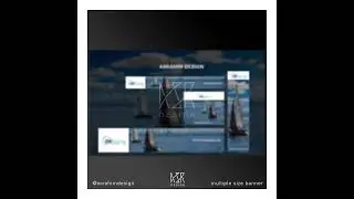 multiple size animated gif banner for Google Ads