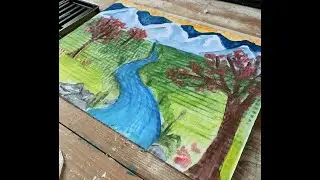 How to Draw and Paint a Landscape: 101