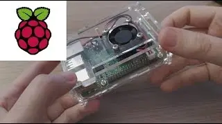Raspberry Pi 3 - installation of heat sinks, acrylic housing and fan, measured temperatures