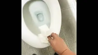 How I use public restrooms