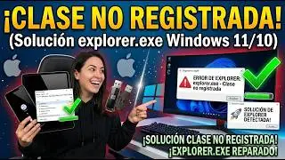 Error “Clase no registrada” en Windows 10/11 (SOLUCIÓN RÁPIDA 2026)