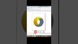 Logo in Corel Draw #logo #logodesign #coreldraw #coreldrawtutorial #dtp #creative
