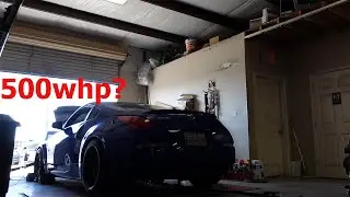 350z turbo manifold testing 500hp?
