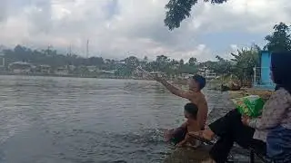 mandi danau kerinci