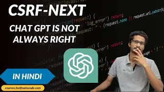 Next Js CSRF | Chat GPT  | Hindi
