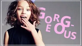 gorgeous | child models collab