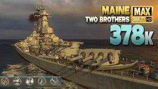 Battleship Maine: Huge game on map 