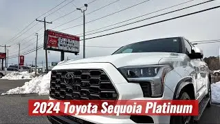 2024 Toyota Sequoia Platinum Walk Through 