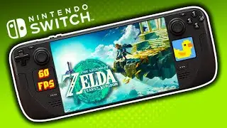 The Legend of Zelda: Tears of the Kingdom with Lossless Scaling - Steam Deck OLED Switch Emulation