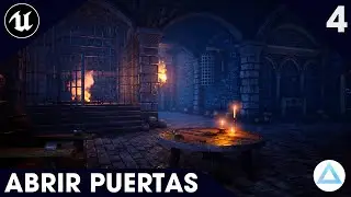 Como CREAR un Videojuego de TERROR en Unreal Engine 5 /Abrir Puertas / 4-CAP/ 🎃👻💀🔦