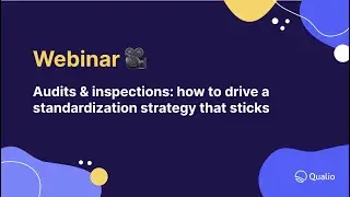 Audits & inspections: how to drive a standardization strategy that sticks