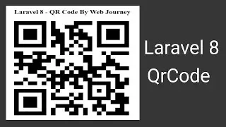 Laravel 8 QrCode Generate Bangla Tutorial | How to Generate QrCode  in Laravel