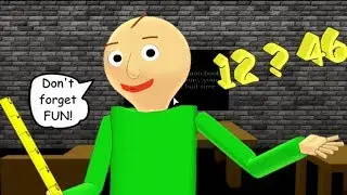 Baldi's Basics Multiplayer Gameplay in Roblox
