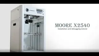Tronxy Moore X2540 Fully Assembled Clay 3D Printer Print Size 250x250x400mm