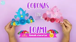 Como hacer una corona de Foami o goma eva 👑 - |Partypop DIY🎉|