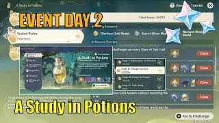 [Event day 2] A Study in Potions Genshin Impact 2.4 | Guide Tips