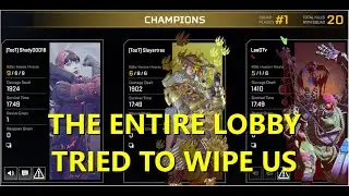 Everyone tried to wipe us - Apex Legends