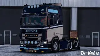 ETS2 Next-Gen Scania Roy Lansdaal R520 Mega Tuning Mod Modifiye | Euro Truck Simulator 2 Mod