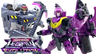 Transformers LEGACY Evolution RISE OF TYRANNY 2-Pack MINER MEGATRON & SENATOR RATBAT Review