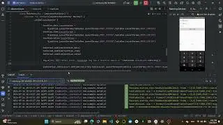 Demo of project MyTable1 in Android Studio