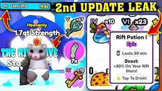World 16 2nd UPDATE LEAKS In Arm Wrestling Simulator (Roblox)!