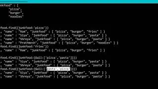 Array and Array Operations in MongoDB