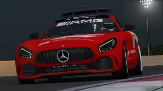 F1 2021 Bahrain - HOTLAP WITH THE SAFETY CAR - NEW RED LIVERY - Assetto Corsa