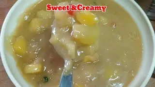 GINATAANG SAGING at MALAGKIT!masarap at pwede sa pang meryenda!