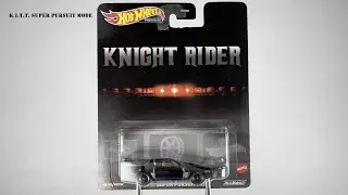 Hot Wheels Premium 2022 Real Riders K.I.T.T. Super Pursuit Mode