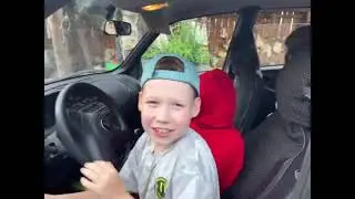 Черный бумер.