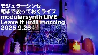 I Left My Modular Synth Alone All Night - Sep 26, 2025.