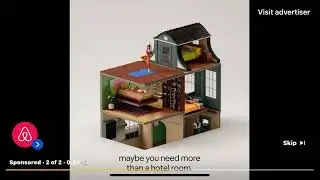 Airbnb March 2024 YouTube Ad