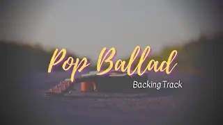 Inspiring Epic Pop Ballad Guitar Backing Track in Am | JIBT #034