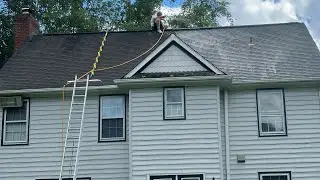 Nasty Work Day. Finish With a Roof Wash