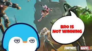 Can Bro Get A Victory Royale? | Fortnite Marvel Season | Roblox With Viewers