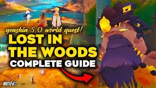 Lost in the Woods World Quest | How to Turn into Saurian in Natlan | Genshin Impact 5.0