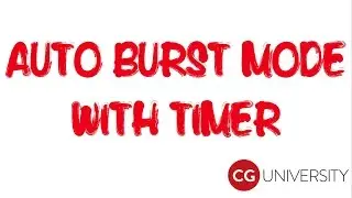 Auto burst mode with timer