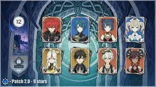 [2.0] - Genshin Impact - Abyss - Floor 12 / 9 stars - Diluc / Ningguang