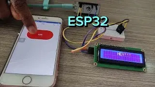 Warning System Project with ESP32 Using Blynk 2.0 | LCD Display 
