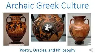 Archaic Greek Culture, 800-480 BCE