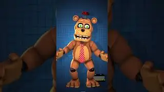 Анимация Недд Бера из FNAF AR (Animation Nedd Bear from FNAF AR) 