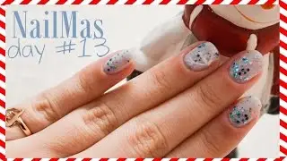 Let it Snow Nails ● NailMas Day #13