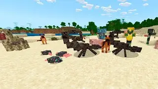 мобы из Fallout  мод на страшных мобов