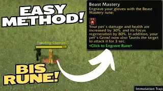 EASY METHOD to Get the Beast Mastery Rune for Hunters - WoW Classic Season of Discovery
