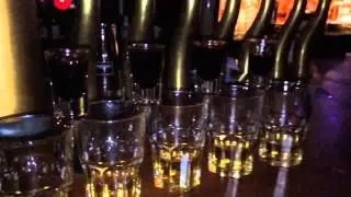 35 jägerbombs in slowmotion at Rosie McGee's, Copenhagen