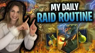 MY DAILY RAID ROUTINE! Best Tasks to Maximize Progress | Raid Shadow Legends