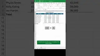 Quickly get a SUM formula in Excel  