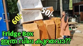 Fridge box ഇത്ര വിലക്കുറവിൽ 💯💯😱 #guppyvalarthalmalayalam #fridgebox #fishtank