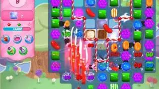 Candy Crush Saga Level 4722 (3 stars, No boosters)